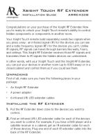 Acoustic Research ARRE-433-B - Owners Manual